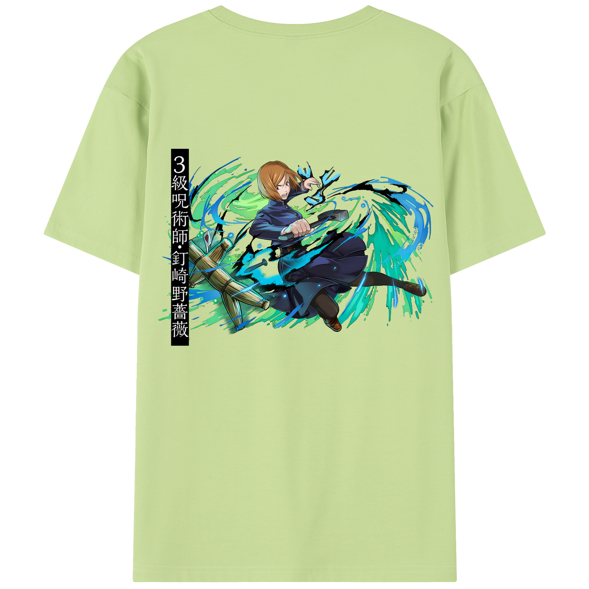 （画像用） 呪術廻戦 Jujutsu Kaisen 綿100％半袖Tシャツ（背面プリント）